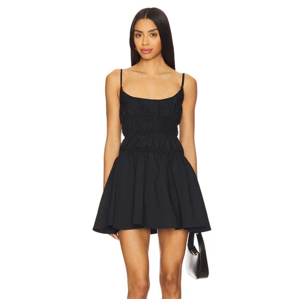 Tularosa Donna Mini Dress in Black